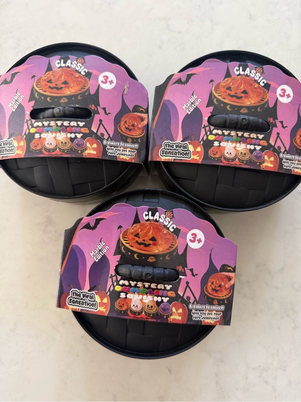 VIRAL Halloween Mystery Dumpling Set of 3